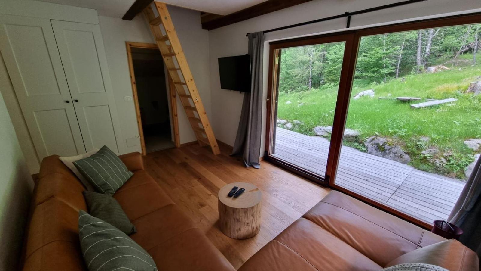Cozy Private Cabin In The Heart Of Triglav National Park Trenta Bagian luar foto